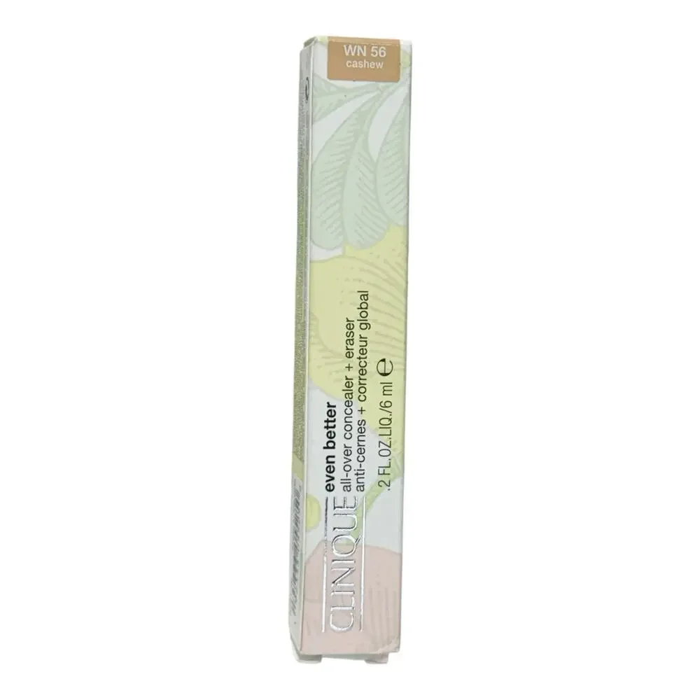 Clinique-Even Better All Over Concealer + Eraser- WN56 Cashew 0.2 Oz-NIB